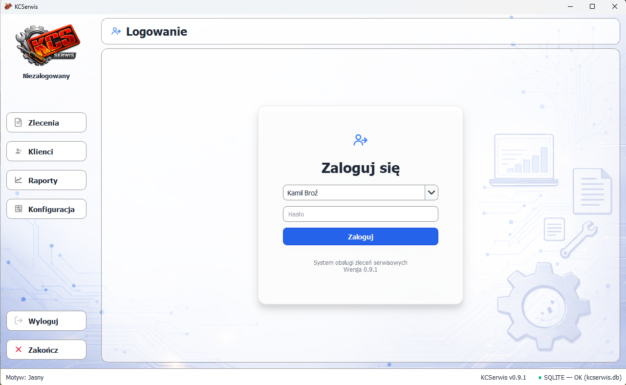 Konfiguracja bazy danych